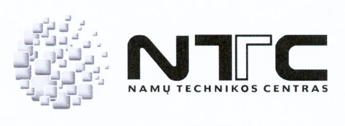 Prekės ženklas: NTC NAMŲ TECHNIKOS CENTRAS